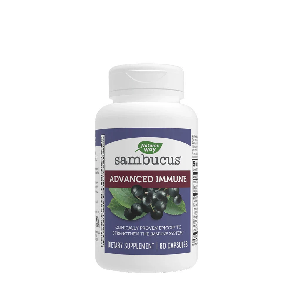 Natures Way - Natures Way Sambucus Advanced Immune (80 Capsules)