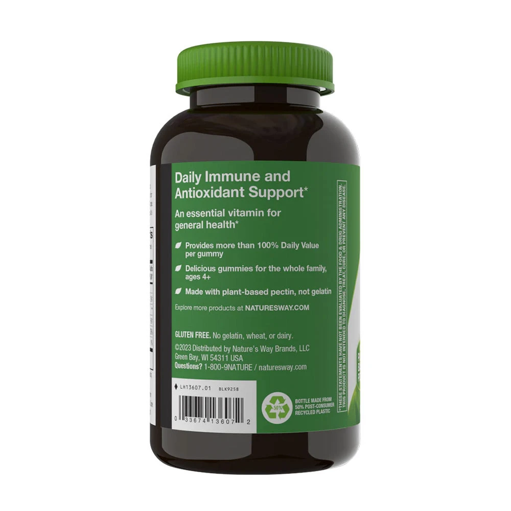 Gommes à la vitamine C de Natures Way (120 gommes) – Image 3