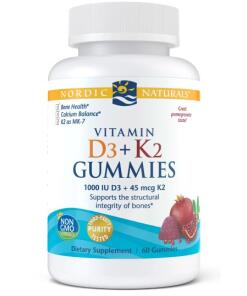 Nordic Naturals - Vitamin D3+K2 Gummies