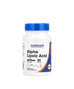 Nutricost - Nutricost Alpha Lipoic Acid 600 mg (60 Capsules)