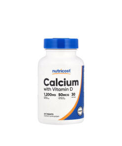 Nutricost - Nutricost Calcium (with Vitamin D3)  (60 Tablets)