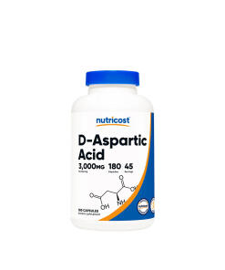 Nutricost - Nutricost D-Aspartic Acid Capsules (180 Capsules)