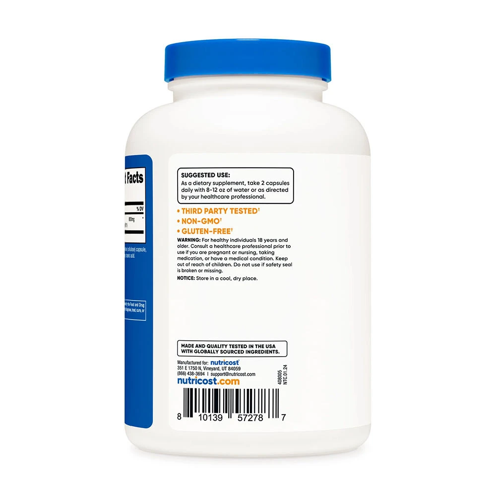 Nutricost Échinacée 800 mg (240 capsules) – Image 5