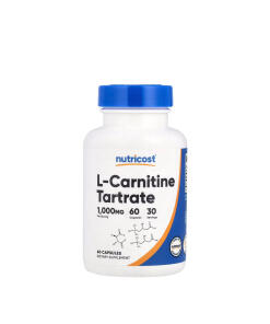 Nutricost - Nutricost L-Carnitine Tartrate  (60 Capsules)
