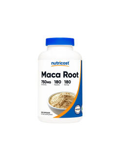 Nutricost - Nutricost Maca Root 750 mg (180 Capsules)