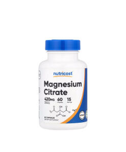 Nutricost - Nutricost Magnesium Citrate 420 mg (60 Capsules)