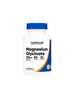 Nutricost - Nutricost Magnesium Glycinate 210 mg (90 Capsules)