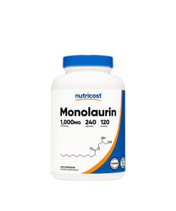 Nutricost - Nutricost Monolaurin Capsules (240 Capsules)