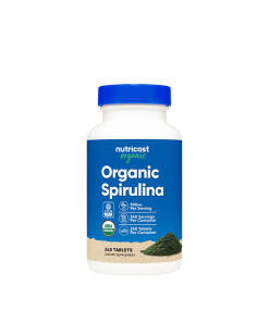 Nutricost - Nutricost Organic Spirulina  (240 Tablets)