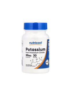 Nutricost - Nutricost Potassium Citrate 99 mg (30 Capsules)