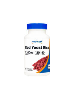 Nutricost - Nutricost Red Yeast Rice Capsules 1200 mg  (120 Capsules)