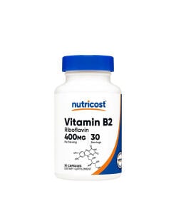 Nutricost - Nutricost Vitamin B2 Riboflavin 400 mg (30 Capsules)