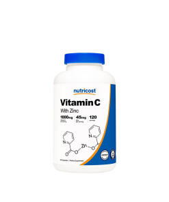 Nutricost - Nutricost Vitamin C (with Zinc) 1
