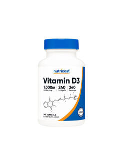 Nutricost - Nutricost Vitamin D3 1