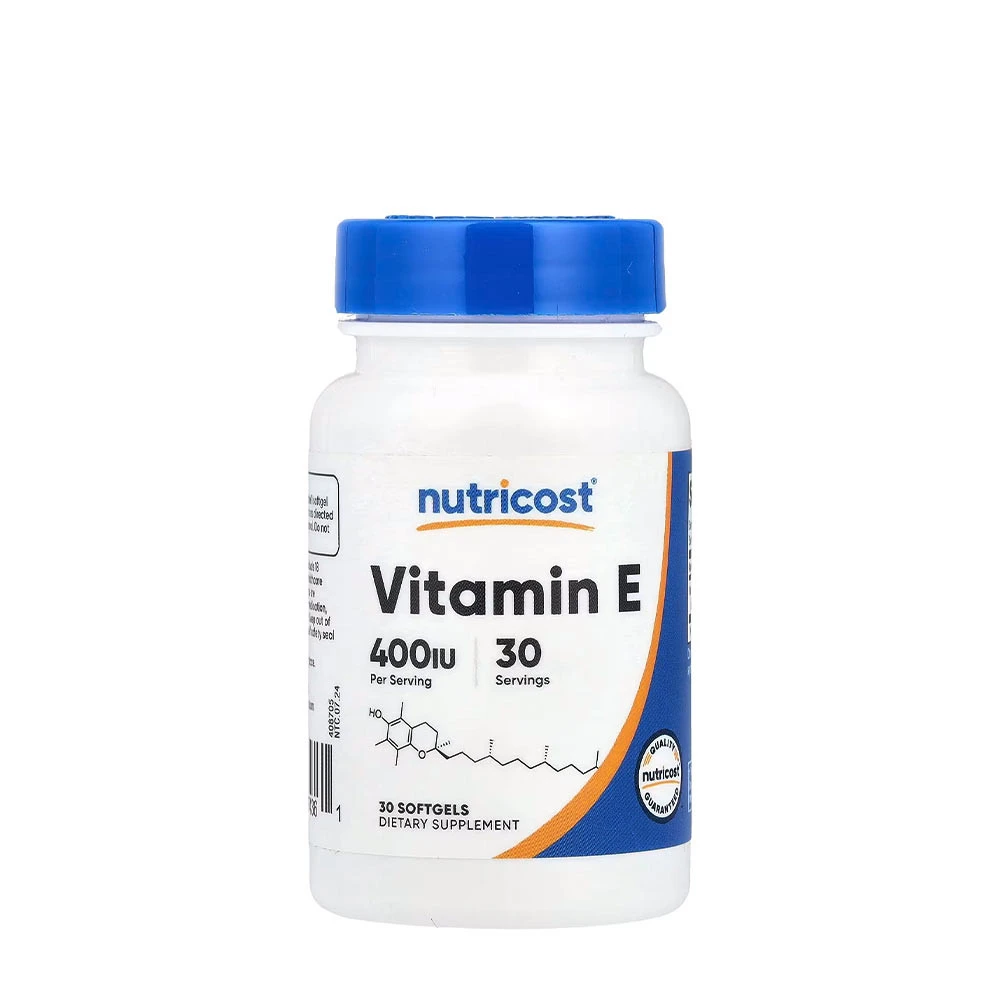 Nutricost - Nutricost Vitamin E 400 IU (30 Softgels)