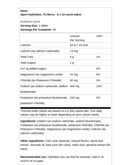 Tri-Bær - 8 x 10 tælle rør