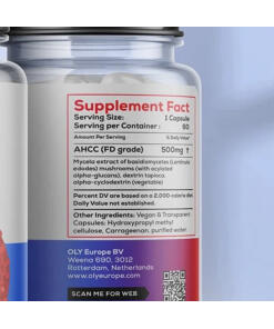 Oly - Oly AHCC 500 mg (60 Capsules)