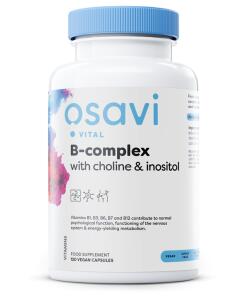 Osavi - B-Complex with Choline & Inositol - 120 vegan caps