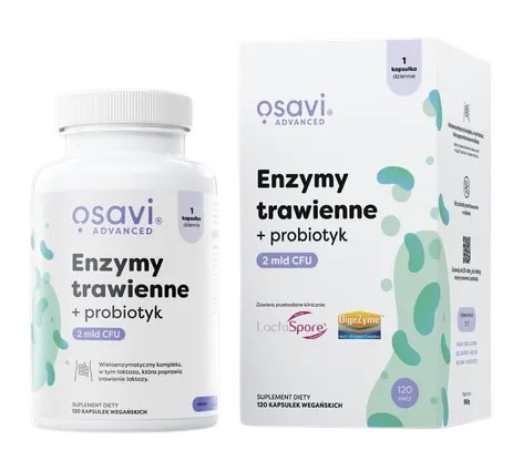 Osavi - OSAVI Digestive enzymes + probiotic (120 caps)