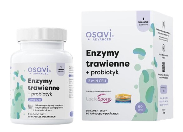 Osavi - OSAVI Digestive enzymes + probiotic (60 caps)