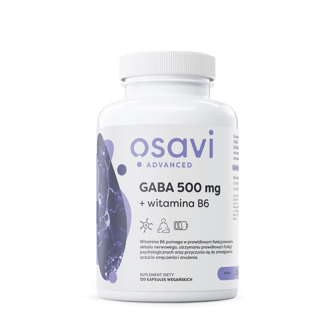 Osavi - OSAVI GABA 500 mg + vitamin B6 (120 vcaps)
