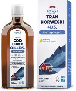 Osavi - OSAVI Norwegian Cod Liver Oil +D3