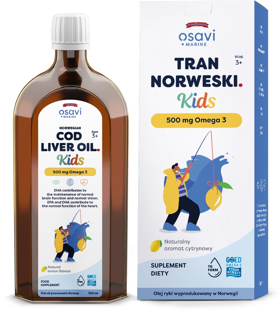 Osavi - OSAVI Norwegian Cod Liver Oil for Kids