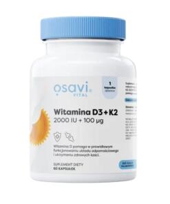 Osavi - OSAVI Vitamin D3 + K2 2000 IU + 100 mcg (60 softgels)