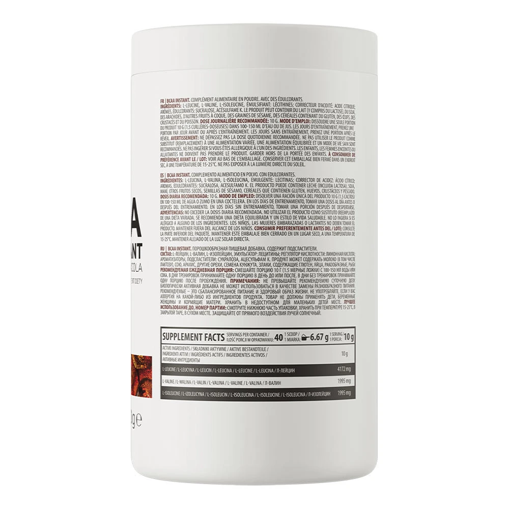 BCAA Instant, Cola - 400g – Image 9