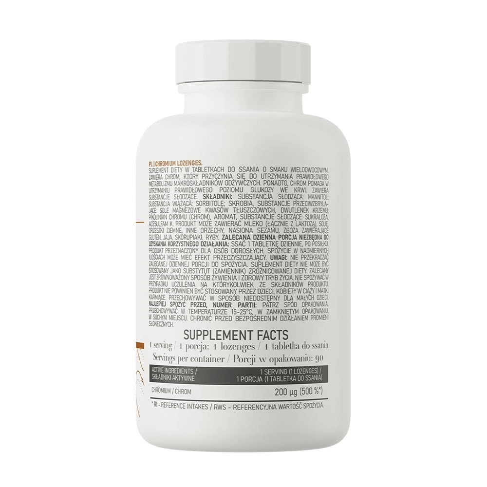 Pastilles de chrome, Multifruits - 90 comprimés – Image 10