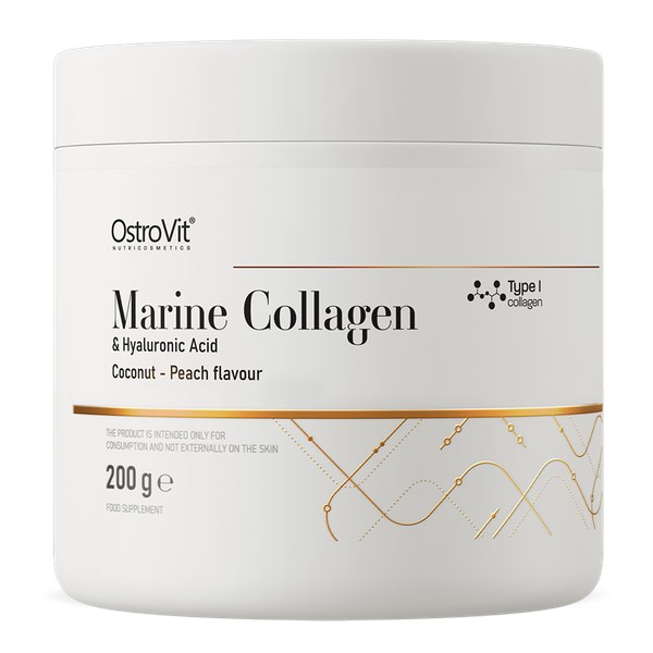Ostrovit - OSTROVIT Marine Collagen & Hyaluronic Acid coconut & peach (200 g )