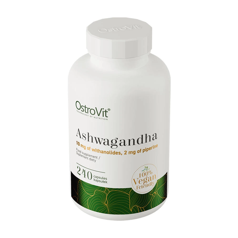 Ostrovit Ashwagandha VÉGÉ (240 Capsules) – Image 8