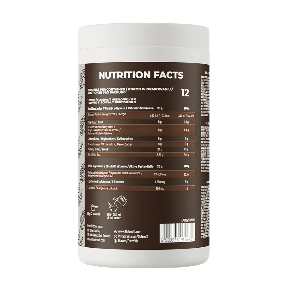 Ostrovit Protéine de Bœuf (360 g, Kebab) – Image 6