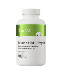 Ostrovit - Ostrovit Betaine HCL + Pepsin (100 Capsules)