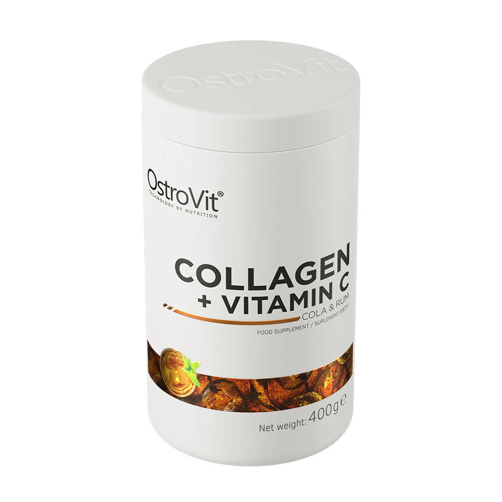 Ostrovit Collagène + Vitamine C (400 g, Cola & Rhum) – Image 5
