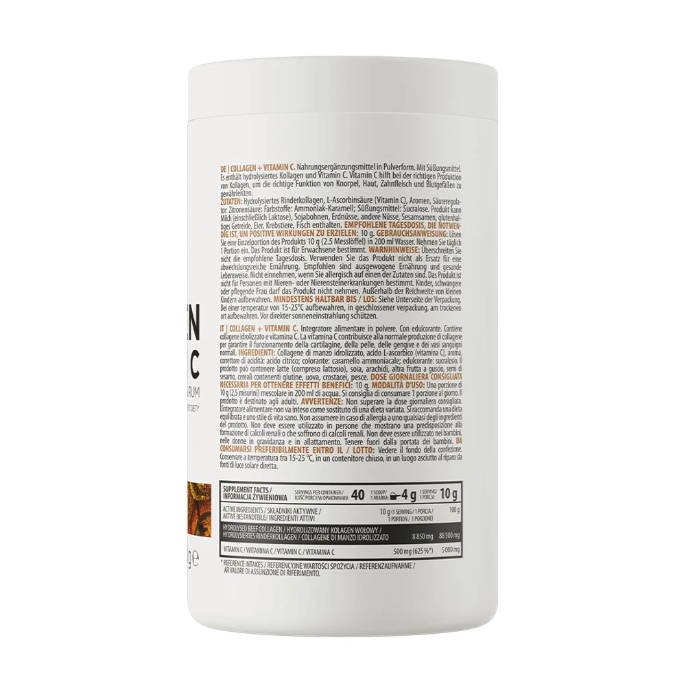 Ostrovit Collagène + Vitamine C (400 g, Cola & Rhum) – Image 6