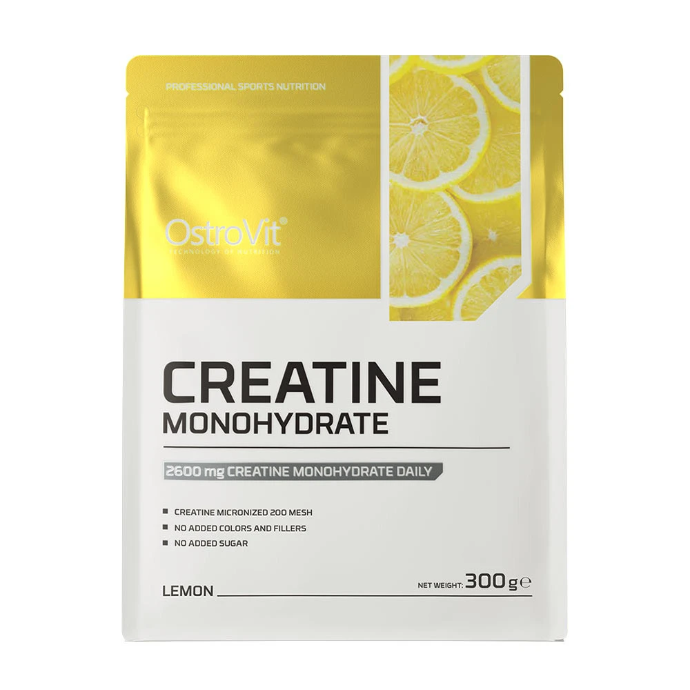 Créatine monohydrate Ostrovit (300 g, citron) – Image 6