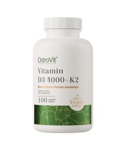 Ostrovit - Ostrovit D3 4000 IU + K2 VEGE (100 Tablets)