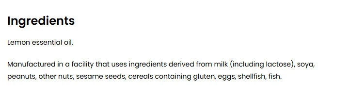 Huile essentielle de citron Ostrovit (15 ml) – Image 2