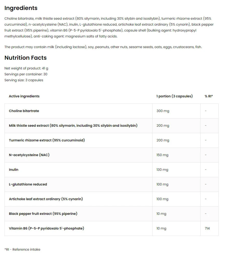 Ostrovit Pharma Soutien du Foie (90 Capsules) – Image 5