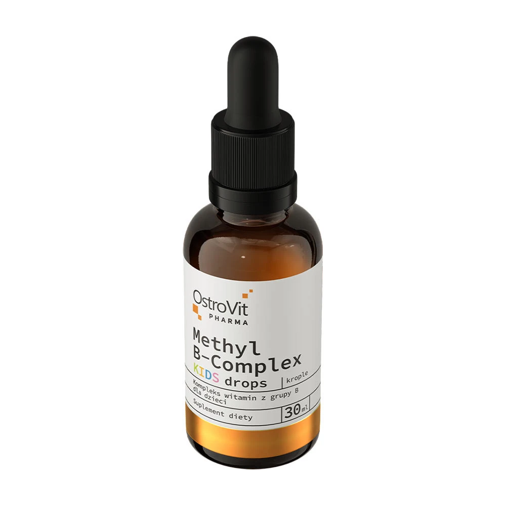 Gouttes pour enfants Ostrovit Pharma Methyl B-Complex (30 ml) – Image 8