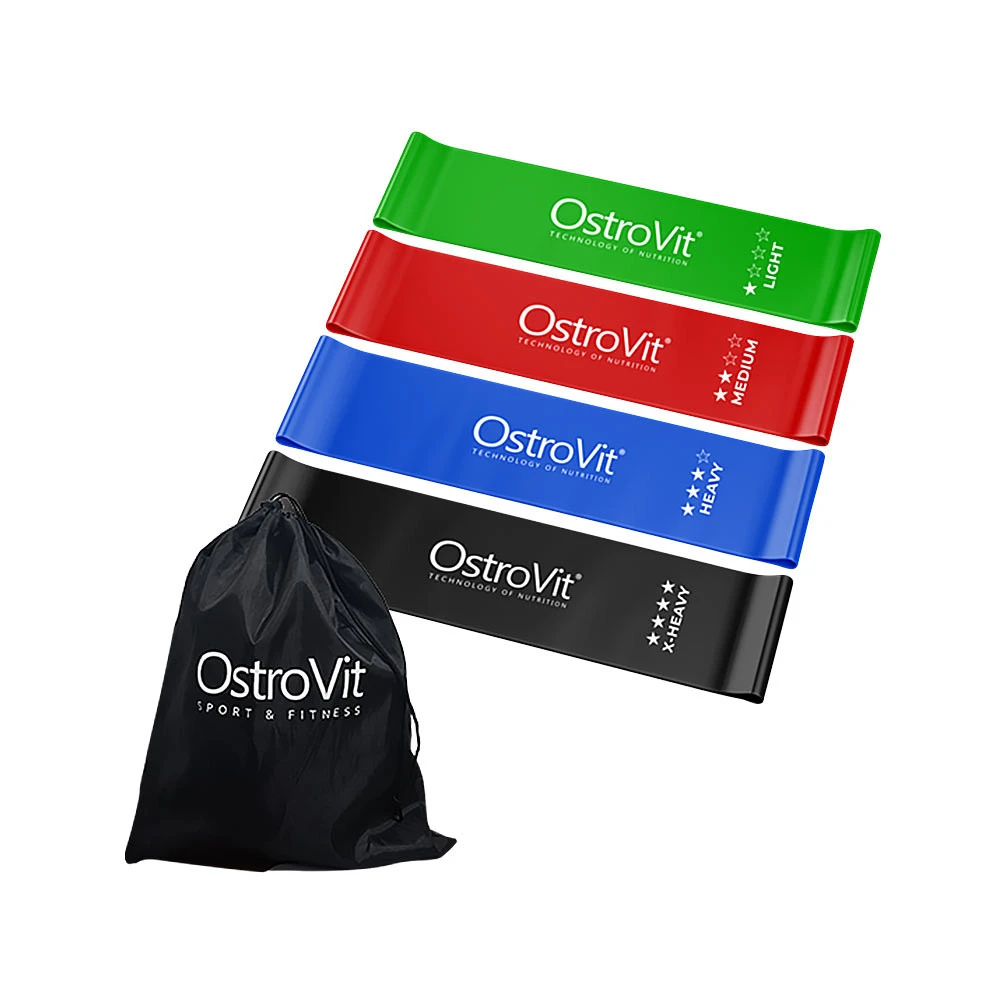 Ostrovit - Ostrovit Training Bands 4 pcs + bag (1 pc)