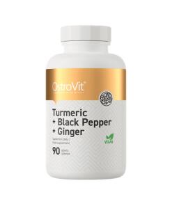 Ostrovit - Ostrovit Turmeric + Black Pepper + Ginger (90 Tablets)