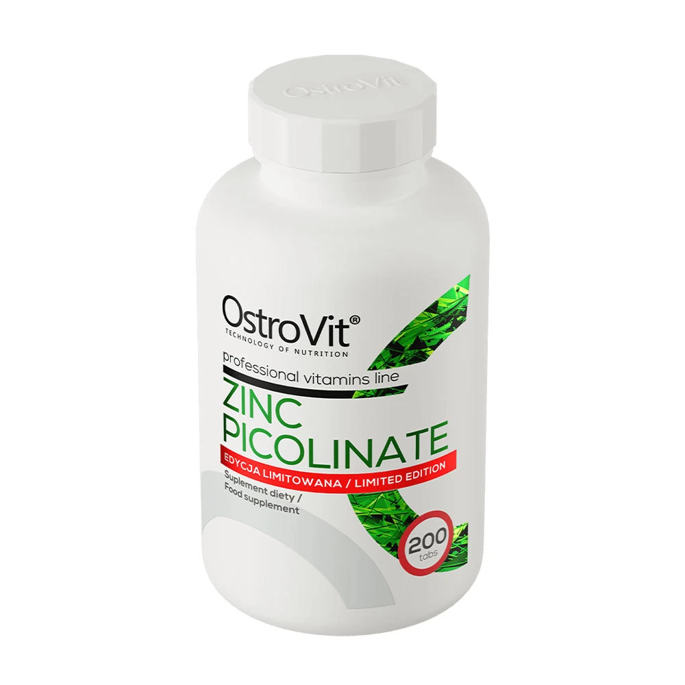 Ostrovit Picolinate de Zinc ÉDITION LIMITÉE (200 comprimés) – Image 3