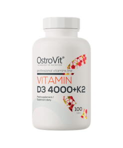 Ostrovit - Vitamin D3 4000 + K2 - 100 tablets