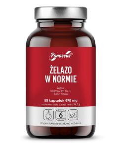 Panaseus - PANASEUS Iron in the normal range (50 caps)