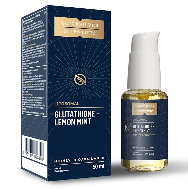 Quicksilver - QUICKSILVER Liposomal Glutathione + Lemon Mint EU (50 ml)