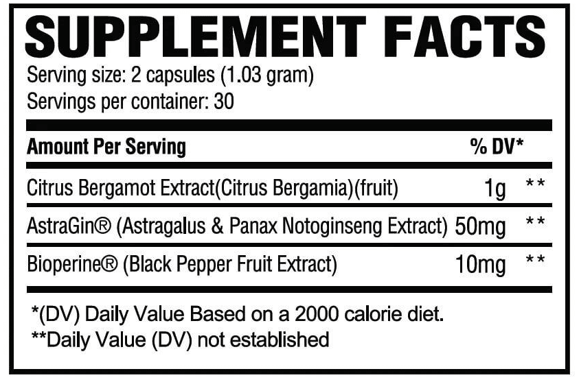 Bergamote - 60 vcaps – Image 2