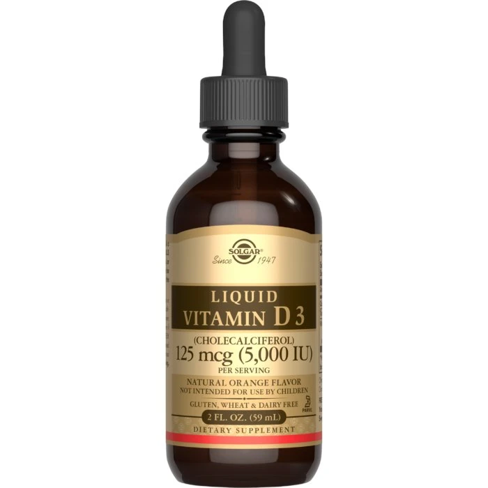 Solgar - Flydende D3-vitamin
