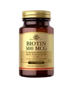Solgar - SOLGAR Biotin 300 mcg (100 tabs)